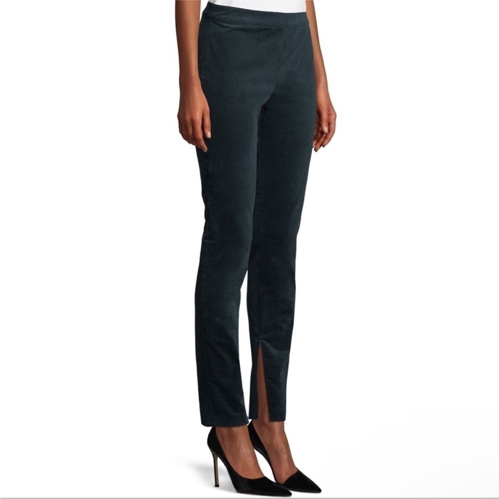 Theory high waist Oslo Corduroy zipped cuffs skinny leg pant Leggins sz.2